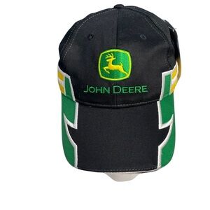 JOHN DEERE New Vintage 90’s Embroidered baseball Cap. Adjustable Adult size